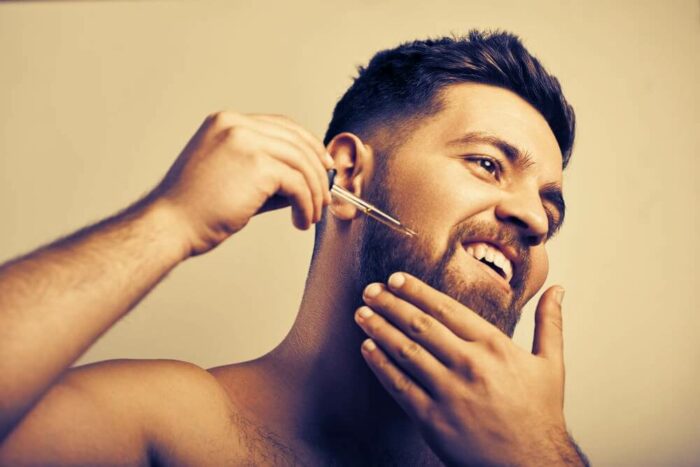 Minoxidil auftragen auf Bart