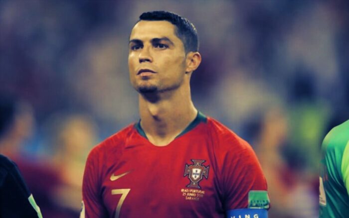 Kinnbart Christiano Ronaldo