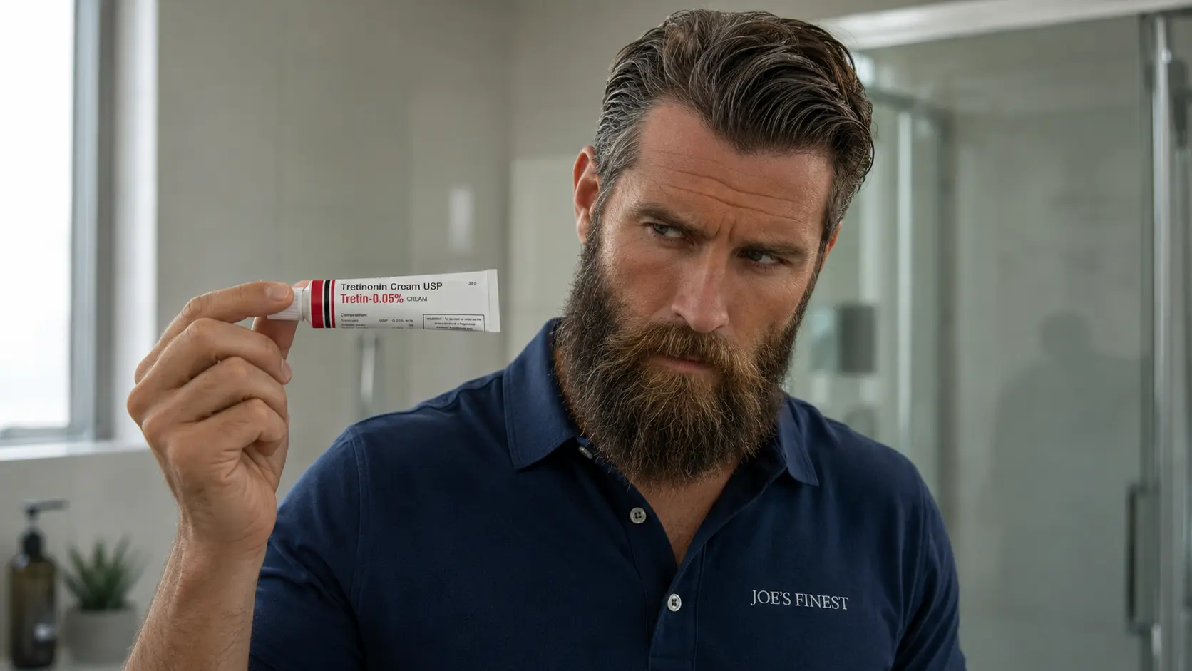 Tretinoin für den Bart: Wirkung, Risiken & Minoxidil